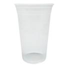 Copo Descartável PP Cerveja 500ml Transparente - 50 unid