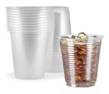 Copo Descartavel tranparente 180ml 100un Cristalcopo