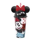 Copo Disney Mickey Minnie C/ Orelhas Infantil 500ml Plasutil