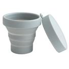 Copo Dobrável de Silicone Retrátil c/ tampa 150 ml
