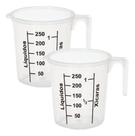 Copo Dosador Graduado Plástico com Bico - 250ml Copo Dosador Graduado Plástico com Bico - 250ml