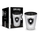 Copo Dose BrasFoot Vidro Licenciado Metálic Botafogo de Futebol e Regatas 55ml Prata Copo Dose BrasFoot Vidro Licenciado Metálic Botafogo de Futebol e Regatas 55ml Prata