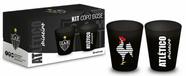 Copo Dose c/ 2 unidades Times Futebol 55 ML Matte sortidos Cor:Atletico