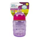 Copo Easy Sip Cup Com Bico De Silicone Menina 260ml Philips Avent Scf553 03
