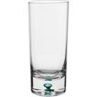 Copo Eco Crystal Transparente Esfera Verde 6pç