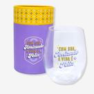 Copo Egg Glass 450ML C/Round Box Com a Sua Amizade