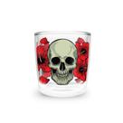 Copo em policarbonato Dose HX86 Caveira com flores 250ml Copo em policarbonato Dose HX86 Caveira com flores 250ml