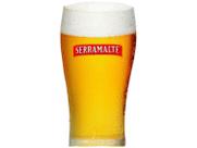 Copo em vidro para cerveja Serramalte 340ml - Globimport