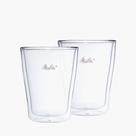 Copo Espresso de Vidro Duplo Melitta 200mL