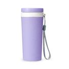 Copo Fibra de Bambu 350ml Cor Roxo