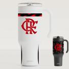 Copo Flamengo Térmico Life Gocase 1170ml Premium Canudo Branco Fla - 25.2