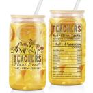 Copo Frerdui Best Teacher Ever 473 ml com tampa, presente para professores