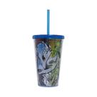 Copo frio Silver Buffalo DC Comics Superman vs Lex Luthor 480 ml