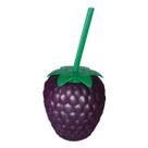 Copo Fruta 390ml com Tampa - Reutilizável