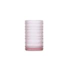 Copo gelado para bebidas Fortessa Jupiter Beaded Hobnail 380 ml rosa