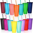 Copo Honeydak Honeydak, pacote de 15 com canudo e tampa, 700-800 ml Copo Honeydak Honeydak, pacote de 15 com canudo e tampa, 700-800 ml