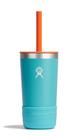 Copo Hydro Flask Kids 355 ml com canudo e bota Seaspray