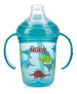 Copo Infantil Bebê Antivazamento Com Tampa 240ml Decorado