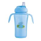 Copo Infantil Bico Silicone anti-vazamento transição 240 ou 330ml