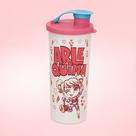Copo infantil colors com bico 470 ml arlequina ,da tupperware