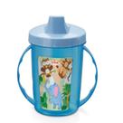 Copo Infantil Com Alças E Bico 320ml Bichinhos 6 Meses Azul