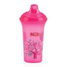 Copo Infantil Com Bico Rígido Rosa 270ml Nuby - Cajovil