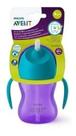 Copo Infantil Com Canudo 200ml Roxo Philips Avent - Scf796 Copo Infantil Com Canudo 200ml Roxo Philips Avent - Scf796