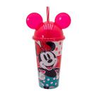 Copo Infantil Com Canudo 500ml Personagens Plasútil