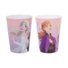 Copo Infantil de Plástico 320 ml Personagens Heróis e Princesas