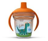 Copo Infantil De Transição Dinossauros 170 Ml Antivazamento