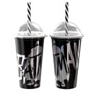 Copo Infantil do Batman Premium Plasútil 500ML - 2 unidades