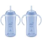 Copo Infantil NUK Learner Straw 300ml - Canudo Macio