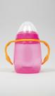 Copo Infantil Rosa com Bico Silicone 300ml