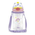 Copo Infantil Unicórnio 400ml Com Canudo Lillo