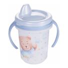 Copo Infantil Urso / Ursa 330ml Com Alça Removível Transição Baby Plasútil Cor:URSO AZUL Copo Infantil Urso / Ursa 330ml Com Alça Removível Transição Baby Plasútil Cor:URSO AZUL