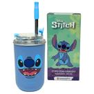 Copo Inox Canudo e Tampa 300ML STITCH DISNEY - Zona Criativa