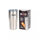 Copo Inox Térmico Com Tampa Estilo Americano Viagem Café Chá