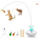 Copo interativo Oxawo de brinquedo para gatos com borboleta giratória e varinha Copo interativo Oxawo de brinquedo para gatos com borboleta giratória e varinha
