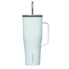 Copo isolado Corkcicle Cold Cup XL 30 onças com alça azul