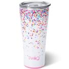 Copo isolado Swig Life 946ml de confete de aço inoxidável