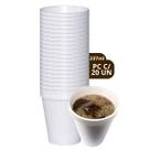Copo Isopor Chá Café Multiuso Pacote 20 Unidades Tamanho 237ml Copo Isopor Chá Café Multiuso Pacote 20 Unidades Tamanho 237ml
