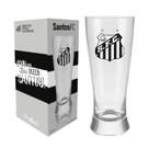 Copo Lager Do Santos 300ml Vidro Cerveja Chopp Licenciado NF