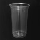 Copo Liso Descartável PP Milk Shake Açaí 700ml Transparente 25un - Copozan