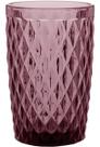 COPO LONG DRINK 12x8x8cm 370ml VIDRO ROSA 6PÇ