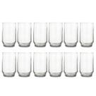 Copo Long Drink 300ml Lights Chop Vidro Suco Agua Nadir 12Un