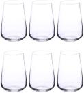Copo Long Drink Bohemia Sandra Cristal Transp 380ml 6Pçs