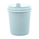 Copo Lyor Baby Dino PP e Bambu com Tampa Azul 450ml