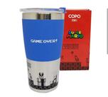 Copo Mario Game Over Oficial - 450ml de Aço Inoxidável