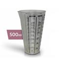 Copo Medida Graduado Fume (Preto)500ml Açúcar Farinha Arroz Semolina Chocolate Xícara Panelinha Rosa Copo Medida Graduado Fume (Preto)500ml Açúcar Farinha Arroz Semolina Chocolate Xícara Panelinha Rosa