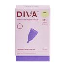 Copo menstrual DivaCup modelo 1 de silicone de grau médico